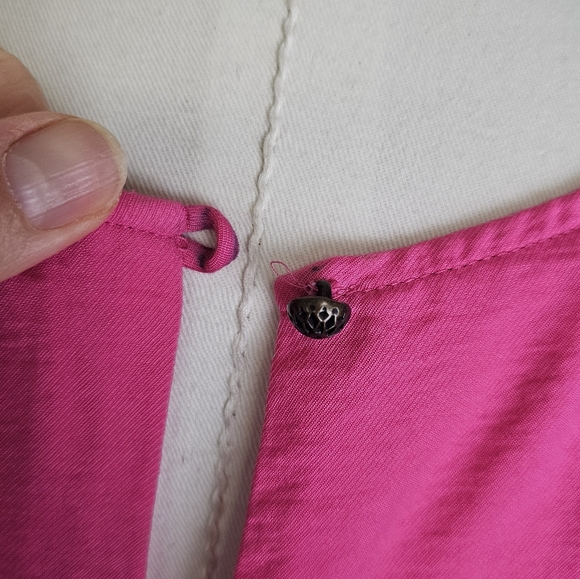 Maeve Anthropologie Marlene Tiered flowy Maxi Dress Pink women Size S viscose - Picture 7 of 11